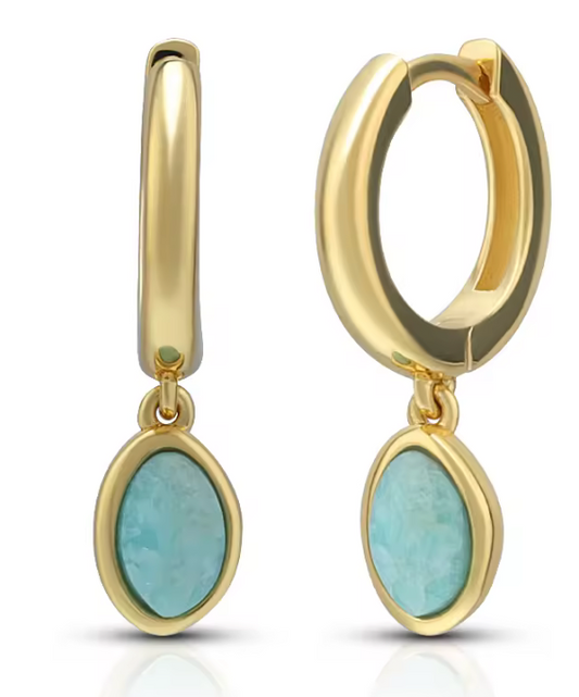 Celeste Drop Hoops